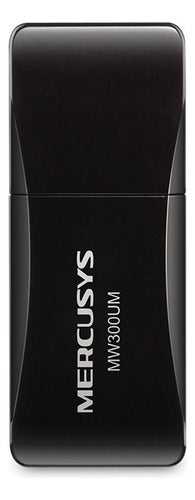 Mercusys Adaptador Red Usb Mw300um Inalámbrico 300 Mbit/s