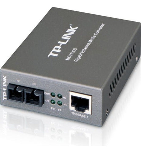 Tp-link Convertidor De Medios Mc210cs, 15.000 M 1000base-fx