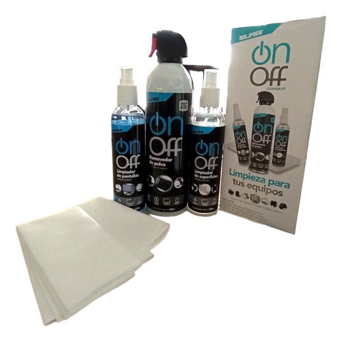 Kit De Limpieza Pantalla Superficies Removedo Polvo Paño