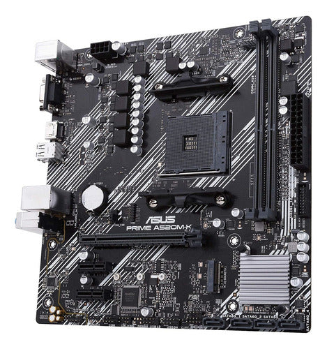 Tarjeta Madre Asus Micro Atx Prime A520m-k Am4 Amd 64gb Ddr4