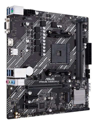 Tarjeta Madre Asus Micro Atx Prime A520m-k Am4 Amd 64gb Ddr4