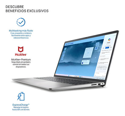 Notebook Dell Dc15250 15.6 Ci7 1355u 16 Gb Ram 512 Ssd Plateado