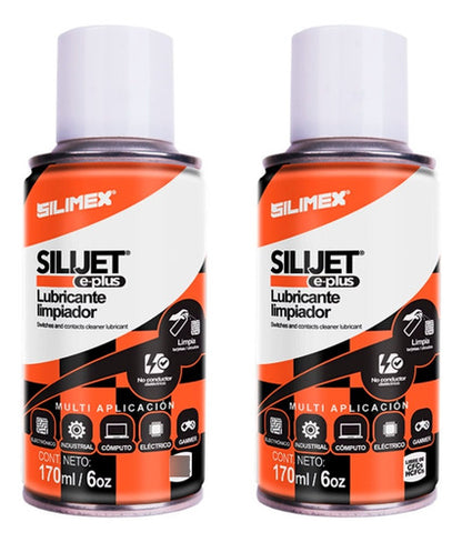 Silimex Silijet-e-plus 170ml Lubricante Dieléctrico Aerosol
