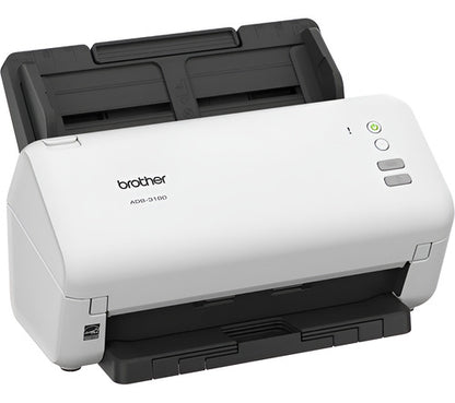 Escaner Brother Ads-3100 2caras 40ppm Color Blanco Blanco