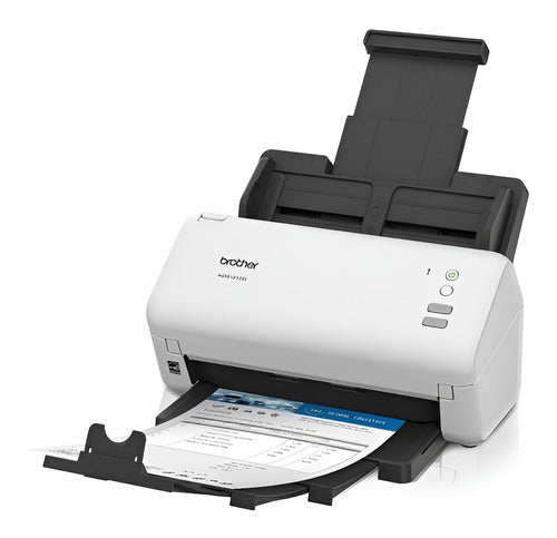 Escaner Brother Ads-3100 2caras 40ppm Color Blanco Blanco