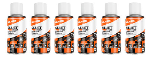 Limpiador Lubricante Aerosol Dieléctrico, 6 Pzas Silimex 170