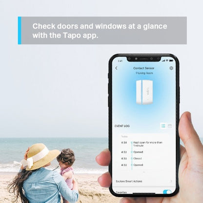 Tp-link Tapo Sensor De Contacto P/ventanas Y Puertas Color Blanco