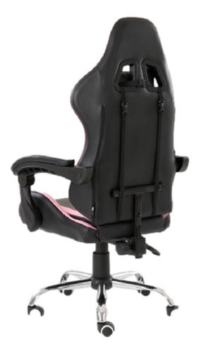 Silla Gamer Nextep Dragon Xt Falkor Rosa / Negro Negro/rosa