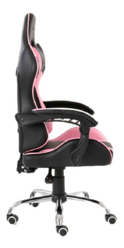 Silla Gamer Nextep Dragon Xt Falkor Rosa / Negro Negro/rosa