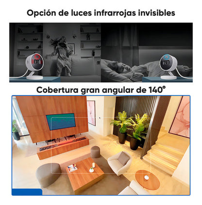 Cámara Wi-fi De Seguridad Deteccion Ia Tp-link 2k Qhd /tapo Blanco