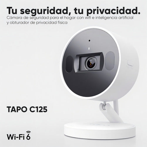 Cámara Wi-fi De Seguridad Deteccion Ia Tp-link 2k Qhd /tapo Blanco