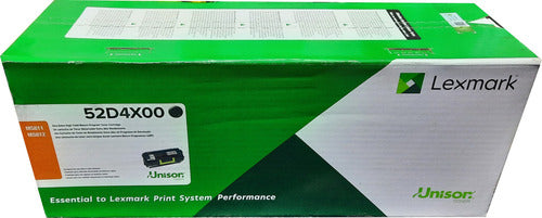 Tóner Lexmark 52d4x00 Alto Rendimiento Negro, 45.000 Páginas - Negro