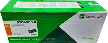 Tóner Lexmark 52d4x00 Alto Rendimiento Negro, 45.000 Páginas - Negro