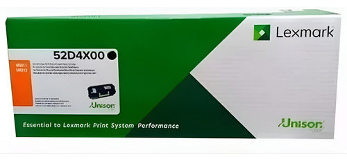 Tóner Lexmark 52d4x00 Alto Rendimiento Negro, 45.000 Páginas - Negro