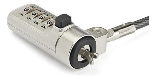 Startech.com Cable Candado Combinación 4 Dígitos 2.04 Metros