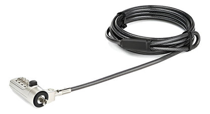 Startech.com Cable Candado Combinación 4 Dígitos 2.04 Metros