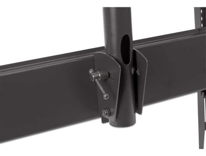 Soporte Techo Tv 37 A 70 Pulgadas Manhattan Negro Vesa 800x400 50kg Giratorio
