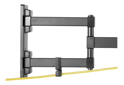 Soporte Articulado Pared Manhattan 461382 Para Tv/monitor 13-27  Negro Acero