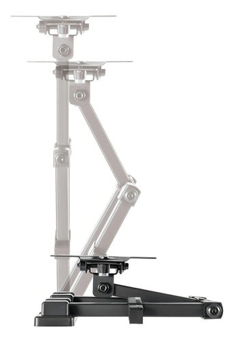 Soporte Articulado Pared Manhattan 461382 Para Tv/monitor 13-27  Negro Acero