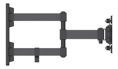 Soporte Articulado Pared Manhattan 461382 Para Tv/monitor 13-27  Negro Acero