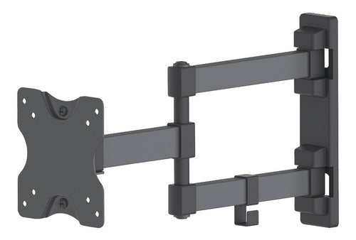 Soporte Articulado Pared Manhattan 461382 Para Tv/monitor 13-27  Negro Acero