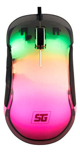Mouse Gamer Vorago Óptico Mo-505, Inalámbrico, Usb 3200 Dpi