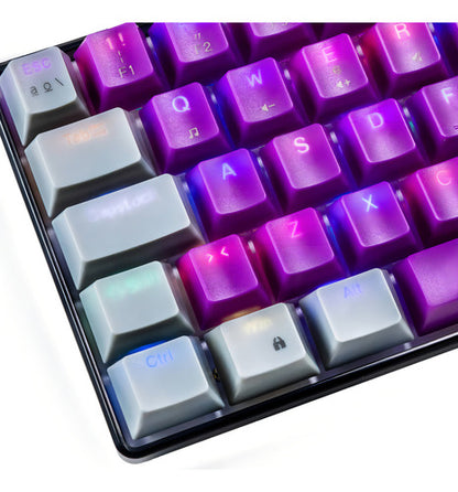 Teclado Naceb Na-0963m Led Rgb 60% Mecánico Óptico Inglés