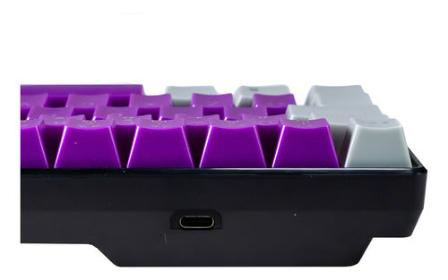 Teclado Naceb Na-0963m Led Rgb 60% Mecánico Óptico Inglés