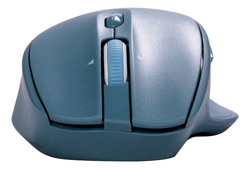 Mouse Naceb / Inalámbrico Dual Mode 5 Botones Blue Na-0139a