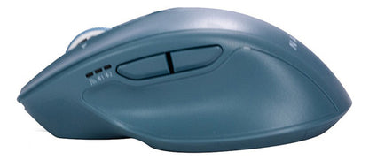 Mouse Naceb / Inalámbrico Dual Mode 5 Botones Blue Na-0139a