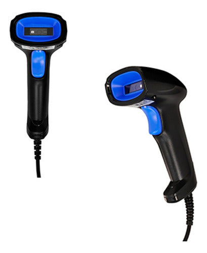 Evotec Ev-3006 Lector De Código Barras Láser 1d Incluye Usb