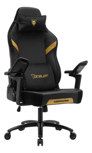 Silla Gamer Ocelot Vinipiel Descansa Brazos 5d Reclinable