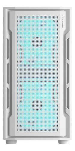 Case Cougar Uniface Mini Rgb Matx Vidrio Templado 3 Fan Color Blanco