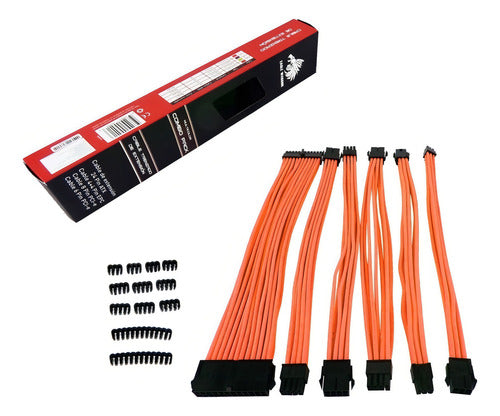 Kit Extension Cable Eagle Warrior P/psu Naranja