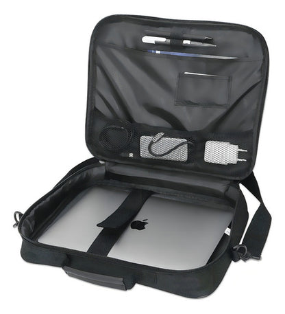 Maletín Para Laptop De 14.1 Manhattan 439985 Cambridge Color Negro