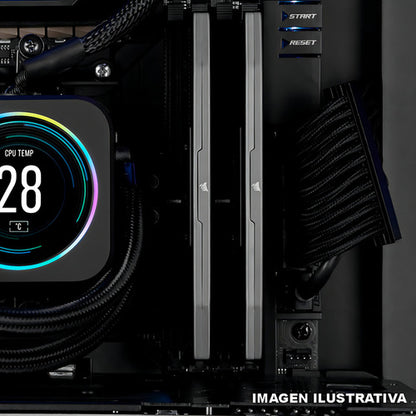 Kit Memoria Ram Corsair Vengeance 5600mhz 64gb 2x32gb Gris