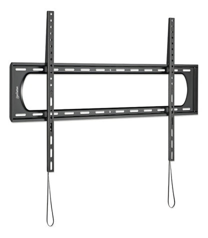 Soporte De Tv Ultradelgado 60-120 Manhattan 461917, 120 Kg Color Negro