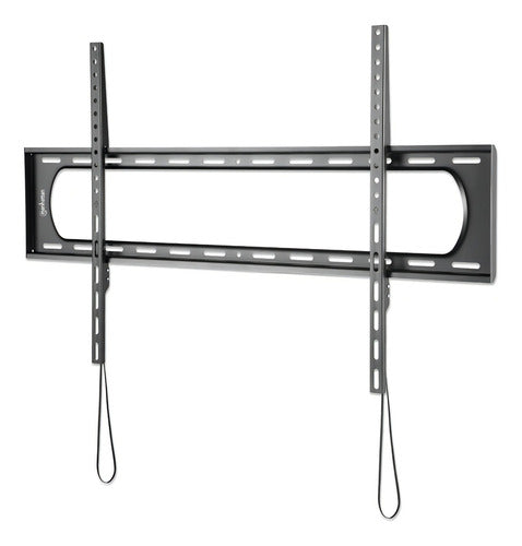 Soporte De Tv Ultradelgado 60-120 Manhattan 461917, 120 Kg Color Negro