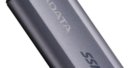 Disco Duro Externo Adata Sc750 3.5 , 2tb, Usb-c 3.1, Gris Gris