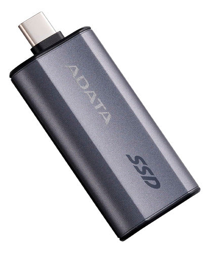 Disco Duro Externo Adata Sc750 3.5 , 2tb, Usb-c 3.1, Gris Gris