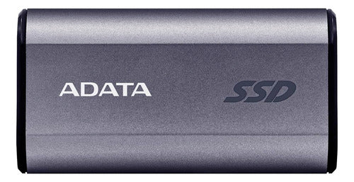 Disco Duro Externo Adata Sc750 3.5 , 2tb, Usb-c 3.1, Gris Gris