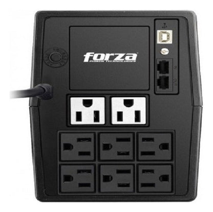 Nobreak Ups Interactivo Forza Sl-1011ul 1000va 600w Negro