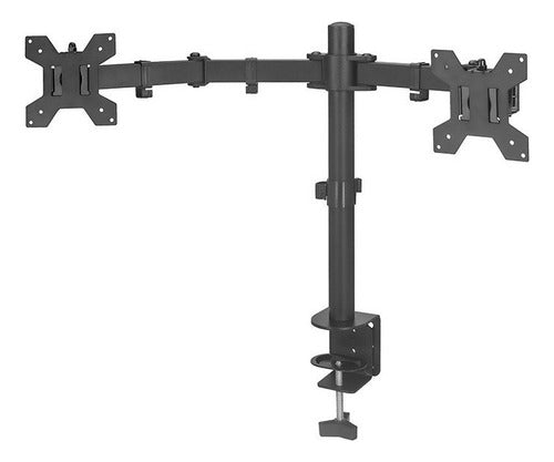 Gretttech Brazo De Escritorio Para 2 Monitores 19  32  8kg
