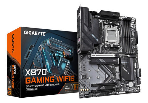 Tarjeta Madre Gigabyte X870 Gaming Wf6, Atx, Amd X870, 256g Negro