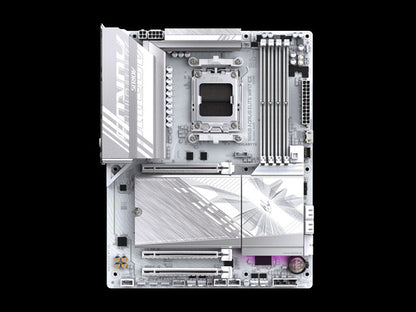 Tarjeta Madre Aorus B850 A Elite Wf7 Ice Atx Am5 256gb Ddr5 Blanco