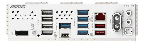 Tarjeta Madre Aorus B850 A Elite Wf7 Ice Atx Am5 256gb Ddr5 Blanco