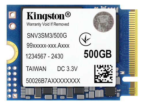 Ssd Kingston Snv3sm3/500g Nvme 500gb M.2 5000 Mb/s Pci E 4.0