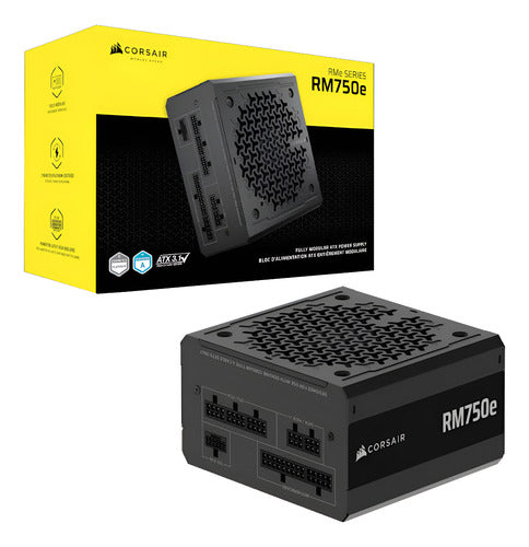 Fuente De Poder Corsair Rm750e 80 Plus Gold, Modular 750w