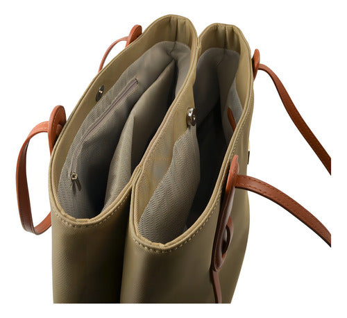 Bolso De Mujer Para Laptop 15.6 Perfect Choice Sahara Marrón 15.6