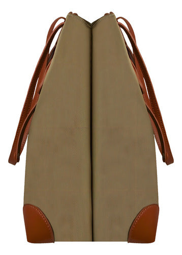 Bolso De Mujer Para Laptop 15.6 Perfect Choice Sahara Marrón 15.6